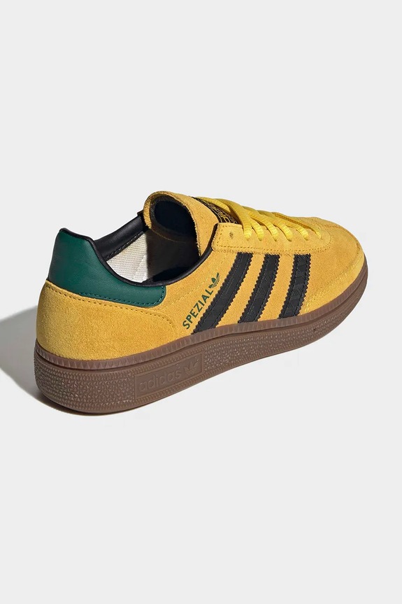 Deklice Otroške superge iz semiša adidas Originals HANDBALL SPEZIAL JP9563 rumena