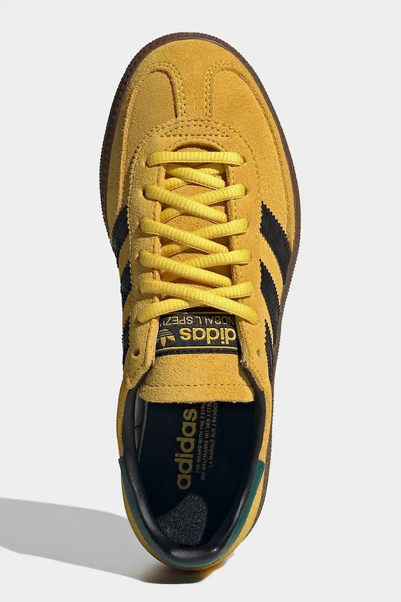 Otroške superge iz semiša adidas Originals HANDBALL SPEZIAL JP9563 rumena