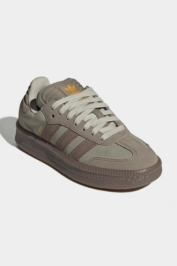 Παιδικά sneakers adidas Originals SAMBA XLG KI6158 πράσινο SS26