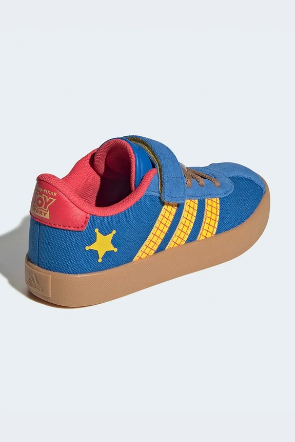 Chłopiec adidas sneakersy dziecięce VL COURT WOODY JQ4382 niebieski