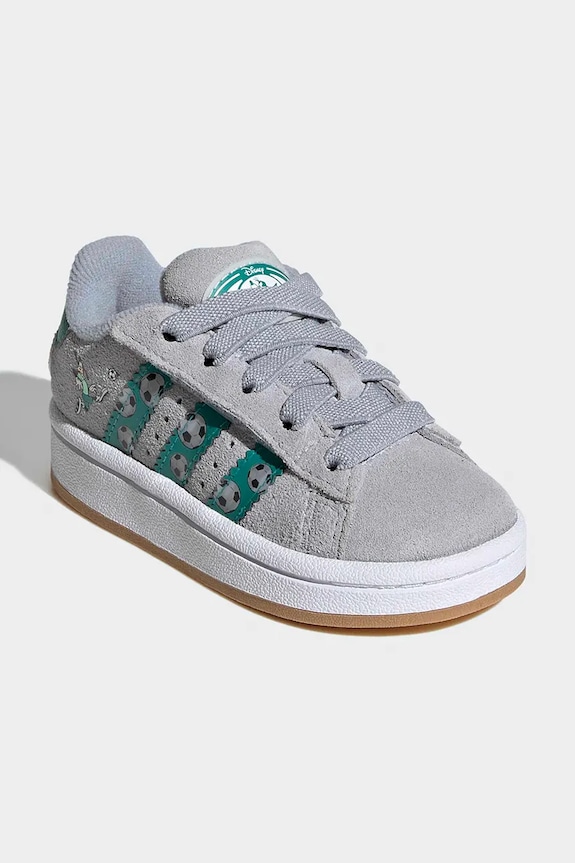adidas Originals teniși din piele copii CAMPUS 00s LED LIGHTS IH6399 gri SS26
