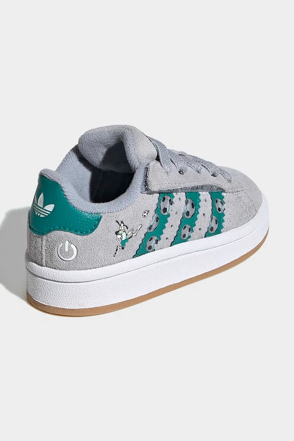 Băieți adidas Originals teniși din piele copii CAMPUS 00s LED LIGHTS IH6399 gri