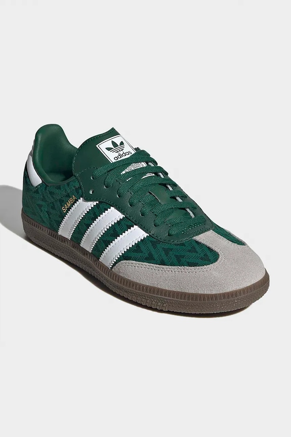 Detské tenisky adidas Originals SAMBA OG JP9501 zelená SS26