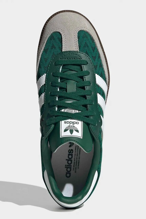 Detské tenisky adidas Originals SAMBA OG JP9501 zelená