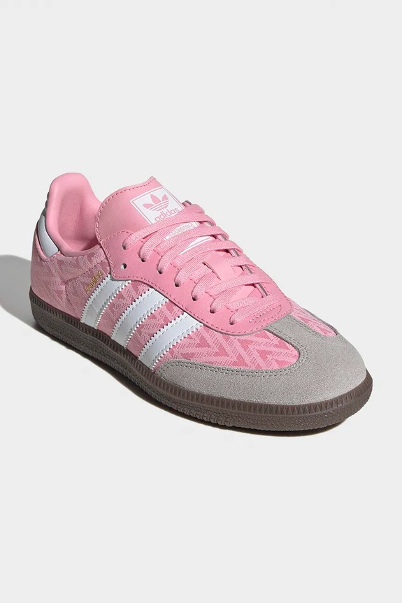 Detské tenisky adidas Originals SAMBA OG JP9502 ružová SS26