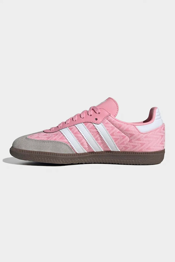 Detské tenisky adidas Originals SAMBA OG ružová JP9502