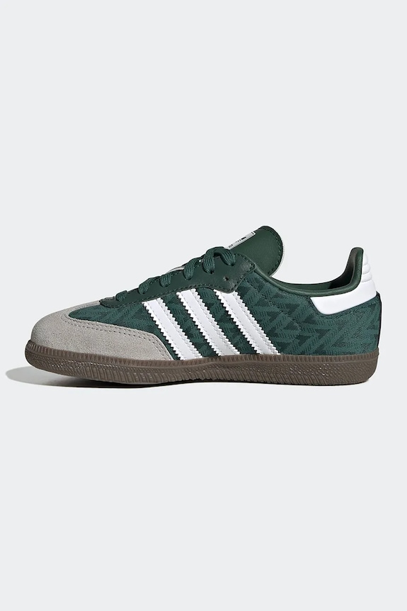 Detské tenisky adidas Originals SAMBA OG zelená JP9512