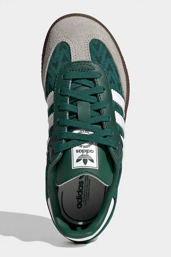 Detské tenisky adidas Originals SAMBA OG JP9512 zelená