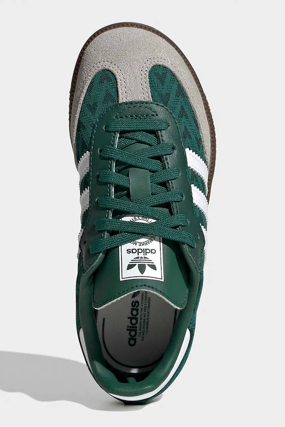 Detské tenisky adidas Originals SAMBA OG JP9512 zelená