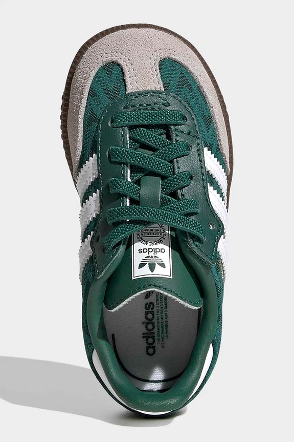 adidas Originals sneakersy dziecięce SAMBA OG JP9518 zielony