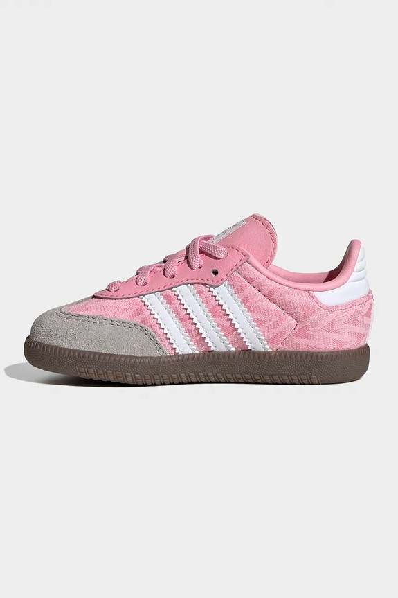 Detské tenisky adidas Originals SAMBA OG ružová JP9519
