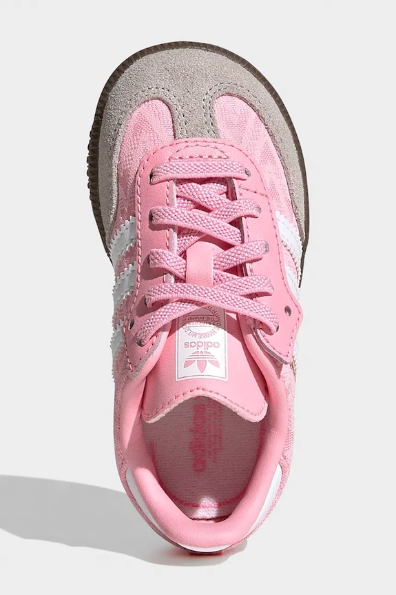Detské tenisky adidas Originals SAMBA OG JP9519 ružová