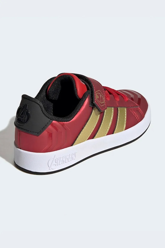 Chlapec Adidas GRAND COURT IRON MAN tenisky detské HP3614 červená