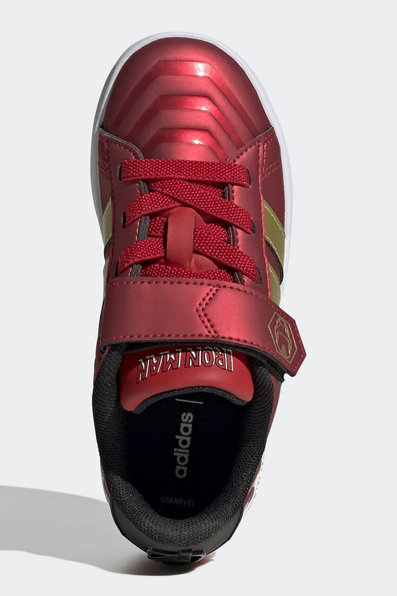 Adidas GRAND COURT IRON MAN tenisky detské HP3614 červená