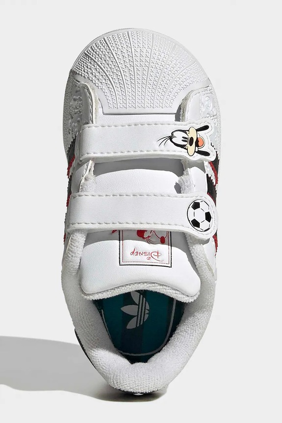 adidas Originals sneakers pentru copii SUPERSTAR II IH1744 alb