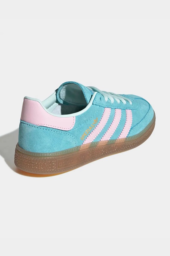 Băieți adidas Originals sneakers pentru copii HANDBALL SPEZIAL JP9569 turcoaz