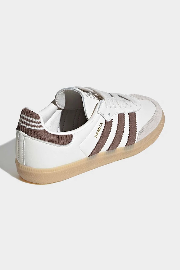 Chlapec Detské tenisky adidas Originals SAMBA OG JP9504 biela