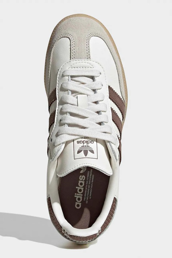 Detské tenisky adidas Originals SAMBA OG JP9504 biela