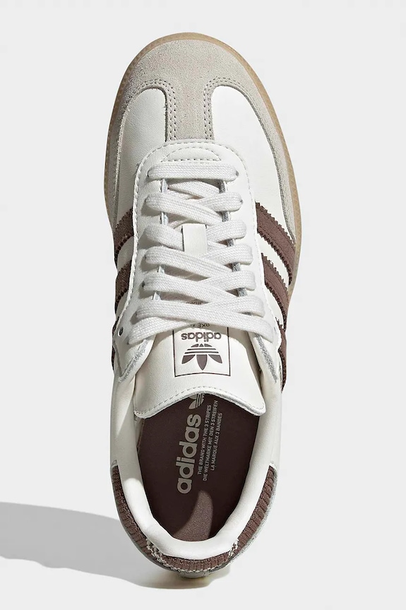 Detské tenisky adidas Originals SAMBA OG JP9504 biela