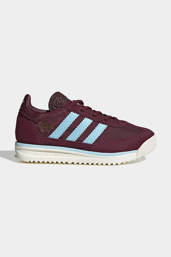 Detské tenisky adidas Originals SL 72 RS textilný fialová IH9335