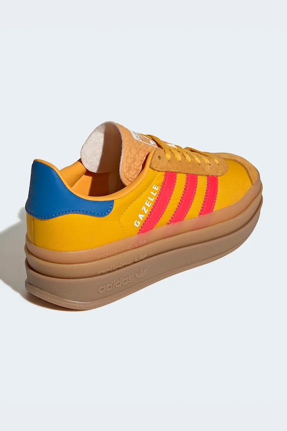 Αγορίστικα Παιδικά sneakers adidas Originals GAZELLE BOLD IH6462 κίτρινο