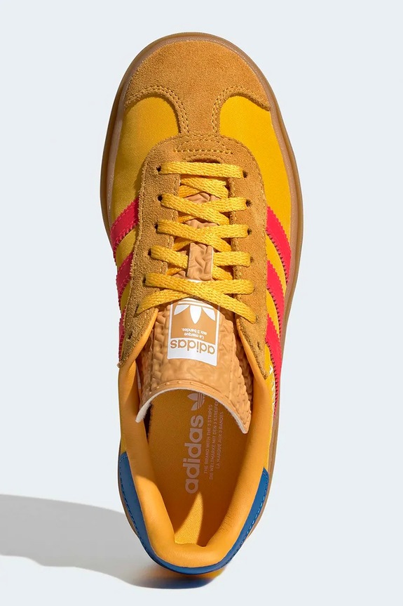 Παιδικά sneakers adidas Originals GAZELLE BOLD IH6462 κίτρινο