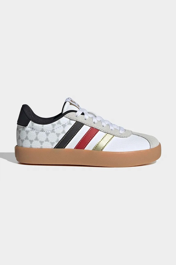 adidas sneakersy dziecięce VL COURT 3.0 syntetyczny biały KI3121