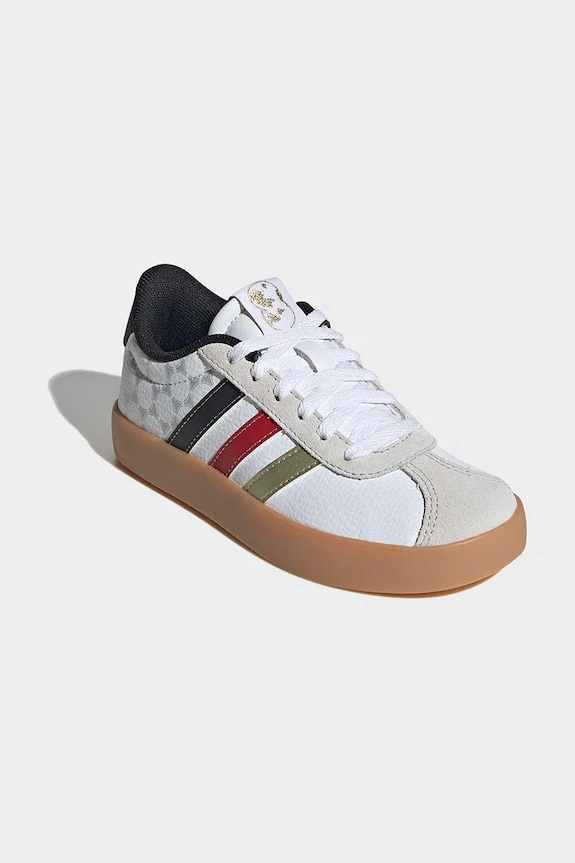 adidas sneakersy dziecięce VL COURT 3.0 KI3121 biały SS26