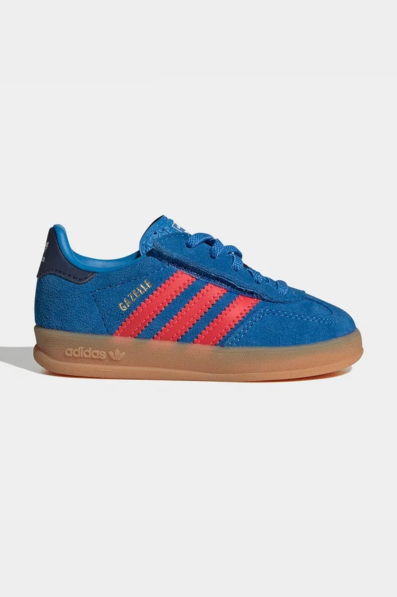 adidas Originals sneakersy dziecięce GAZELLE INDOOR syntetyczny niebieski IH4011