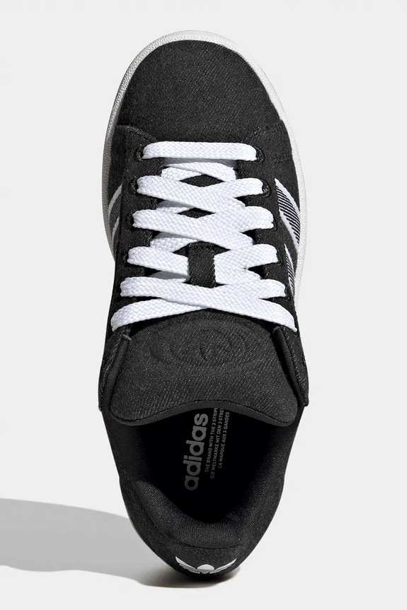 Semišové tenisky adidas Originals CAMPUS 00s JQ2043 čierna