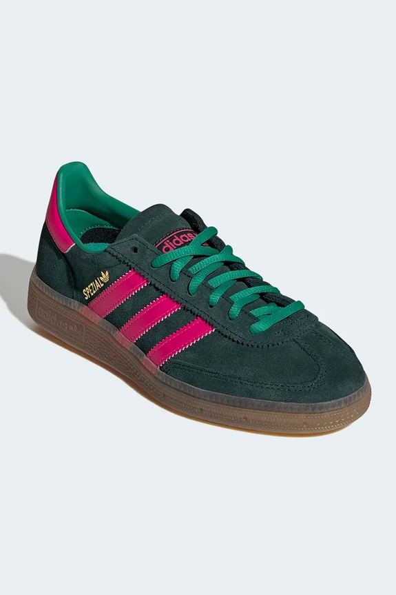 Detské tenisky adidas Originals HANDBALL SPEZIAL KJ3776 zelená SS26