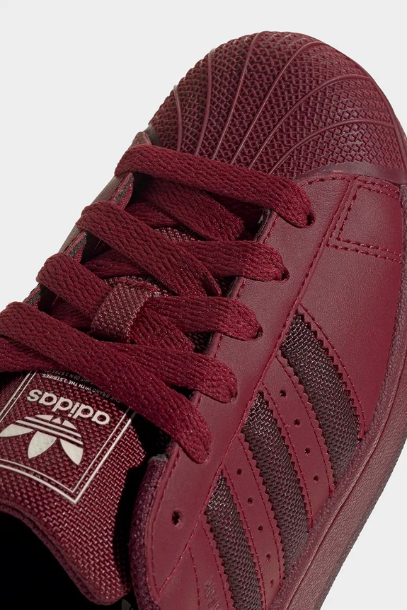 adidas Originals sneakers de piele întoarsă pentru copii SUPERSTAR II JR9867