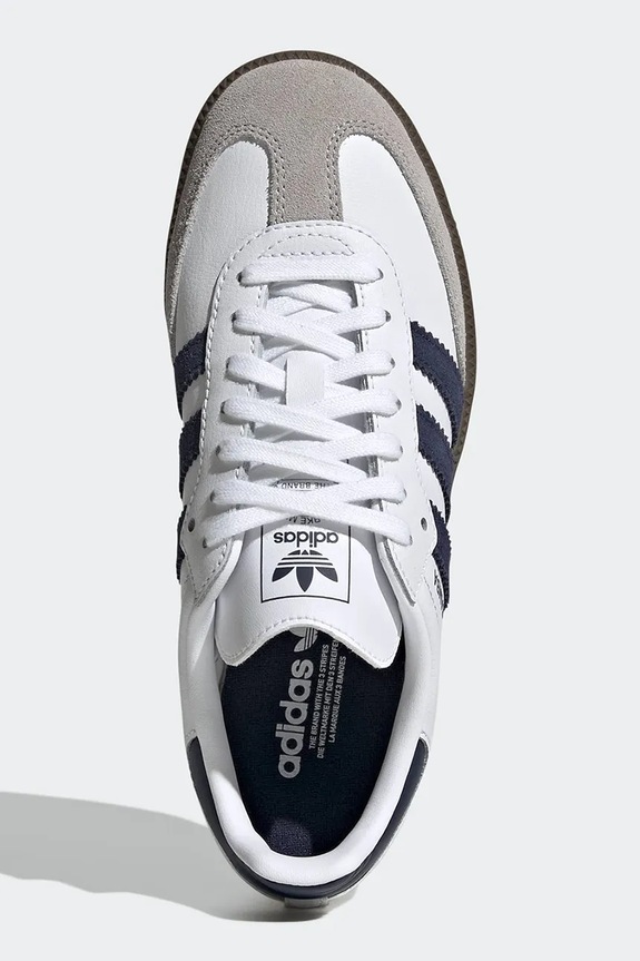 Παιδικά sneakers adidas Originals SAMBA OG KK3557 λευκό