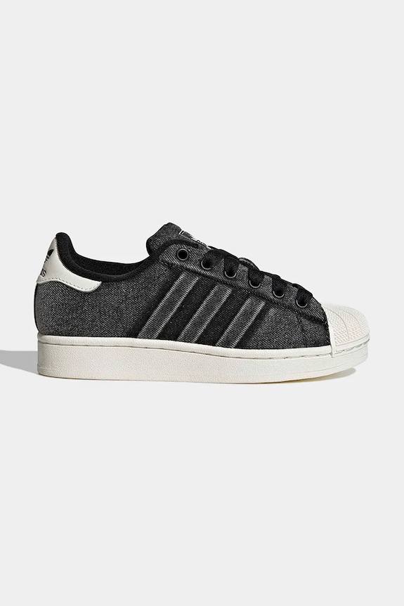 adidas Originals sneakers pentru copii SUPERSTAR II mic de statură negru JP9443