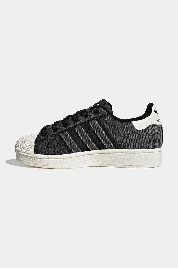 adidas Originals sneakers pentru copii SUPERSTAR II negru JP9443
