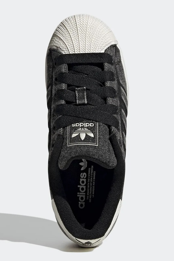 adidas Originals sneakers pentru copii SUPERSTAR II JP9443 negru