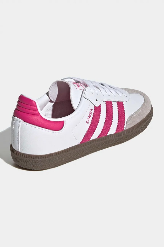 Chlapec Detské tenisky adidas Originals SAMBA OG KK3556 biela