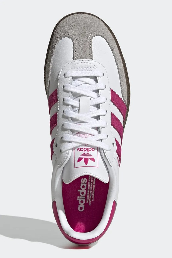 Detské tenisky adidas Originals SAMBA OG KK3556 biela