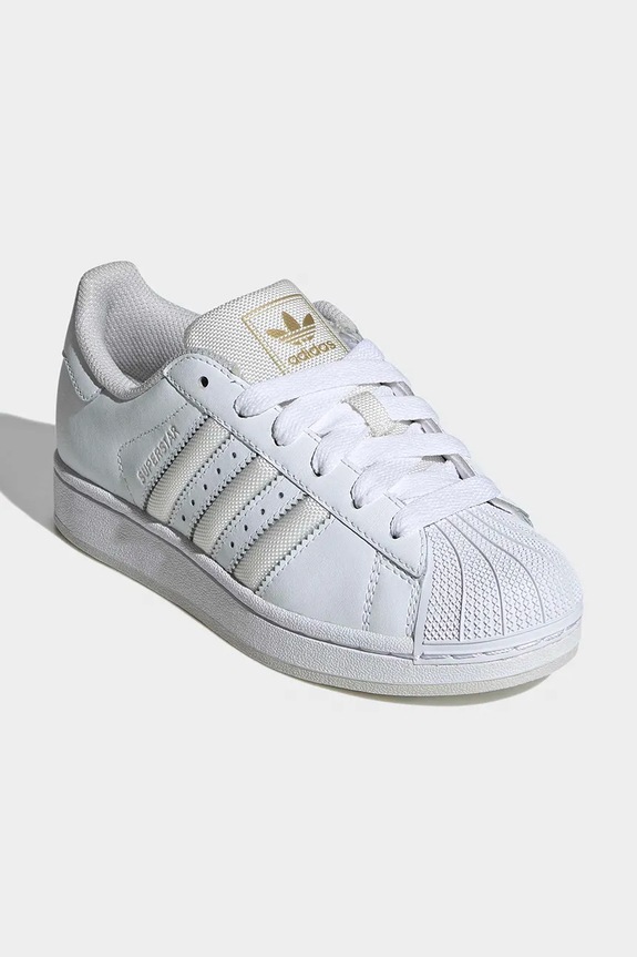 adidas Originals teniși din piele copii SUPERSTAR II JR9869 alb SS26