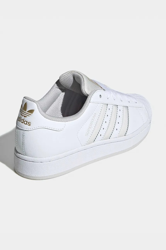 Băieți adidas Originals teniși din piele copii SUPERSTAR II JR9869 alb