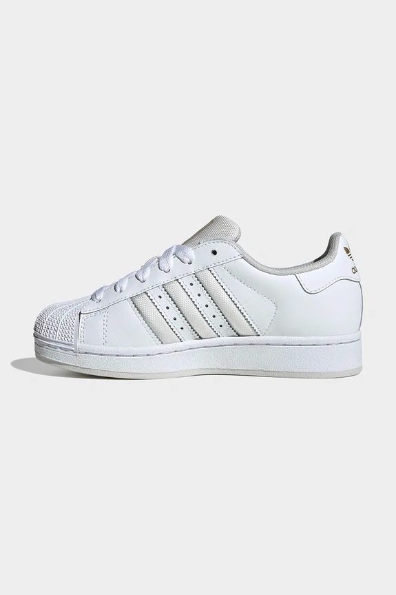 adidas Originals teniși din piele copii SUPERSTAR II alb JR9869