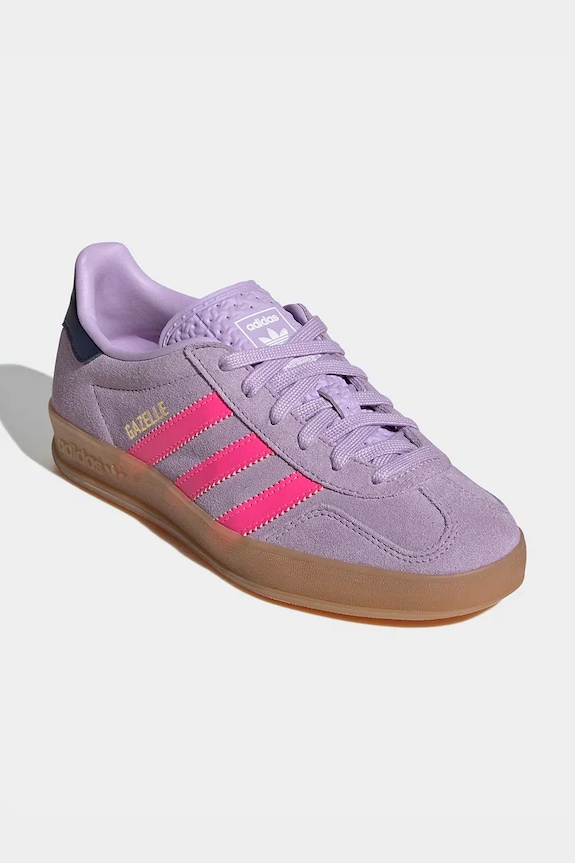 Παιδικά sneakers adidas Originals GAZELLE INDOOR IH6453 μωβ SS26
