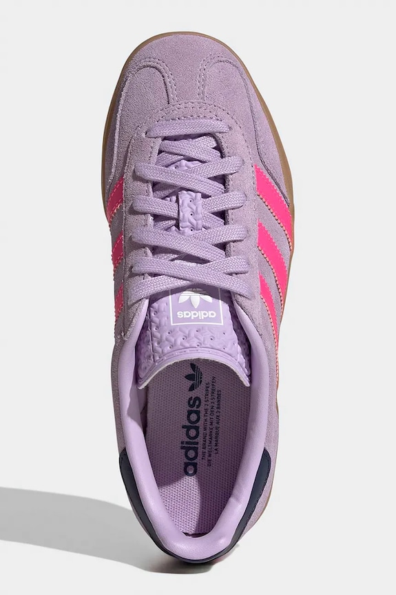 Παιδικά sneakers adidas Originals GAZELLE INDOOR IH6453 μωβ