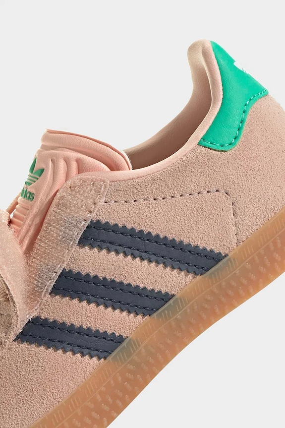 Detské semišové tenisky adidas Originals GAZELLE KI4035
