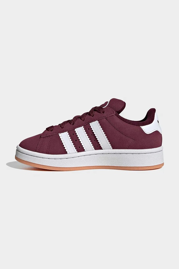 Detské semišové tenisky adidas Originals CAMPUS 00s fialová KH8809