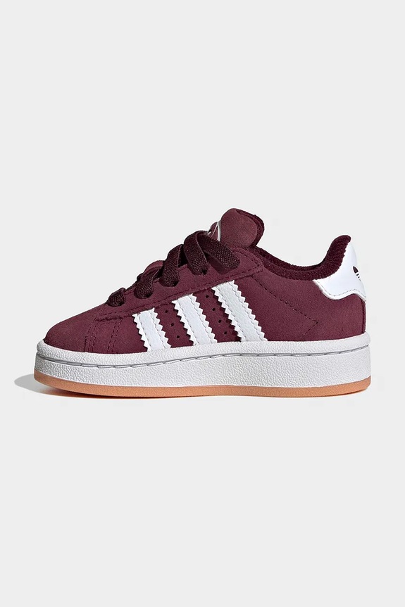 Otroške superge iz semiša adidas Originals CAMPUS 00s bordo KH8810