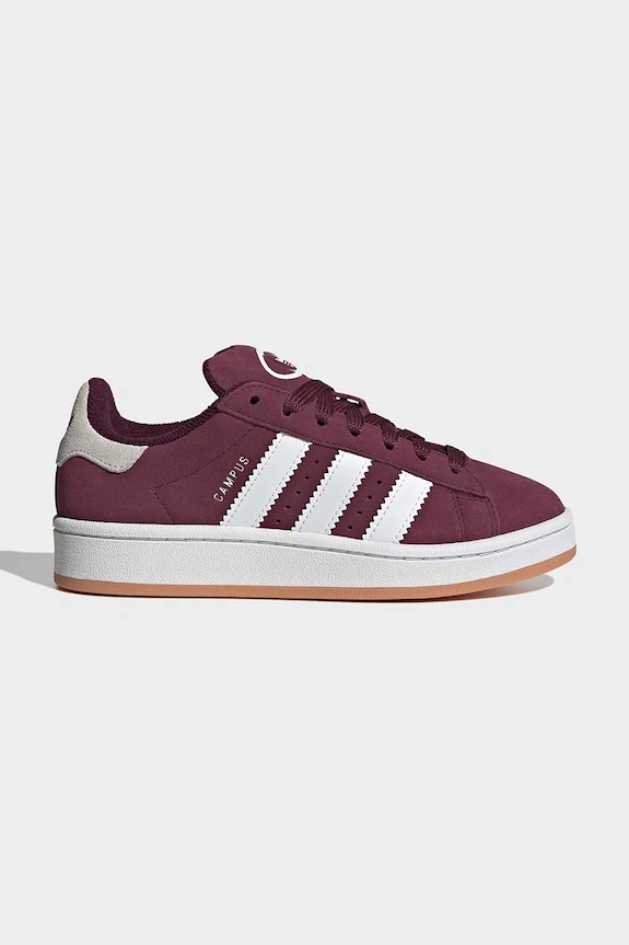 adidas Originals sneakers de piele întoarsă pentru copii CAMPUS 00s piele întoarsă violet KH8807