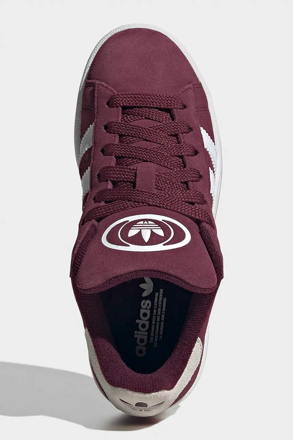 adidas Originals sneakers de piele întoarsă pentru copii CAMPUS 00s KH8807 violet
