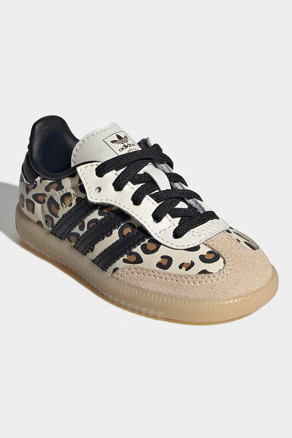 adidas Originals SAMBA OG tenisky detské kožené KJ0232 béžová SS26