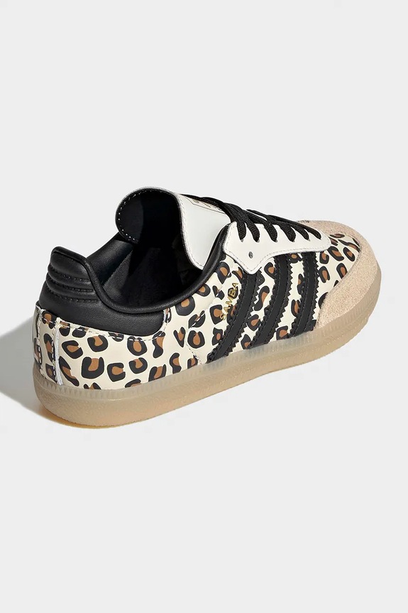 Chłopiec adidas Originals SAMBA OG sneakersy dziecięce skórzane KJ0231 beżowy